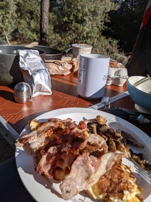 Petit déjeuner de fou un peu